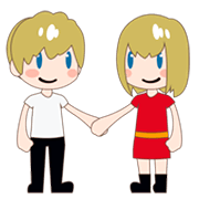 Emoji 👫🏻 Uomo E Donna Che Si Tengono Per Mano: Carnagione Chiara su emojidex 1.0.34.