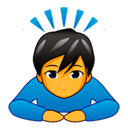 Emoji 🙇‍♂️ Uomo Che Fa Inchino Profondo su emojidex 1.0.34.
