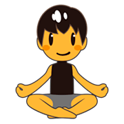 Émoji 🧘‍♂️ Homme Dans La Posture Du Lotus sur emojidex 1.0.34.