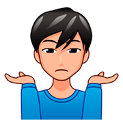🤷🏼‍♂️ Emoji Hombre Encogido De Hombros: Tono De Piel Claro Medio en emojidex 1.0.34.