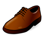 👞 Emoji Sapato Masculino na emojidex 1.0.34.
