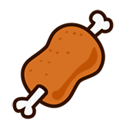 🍖 Emoji Fleischhachse emojidex 1.0.34.