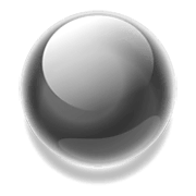 Emoji ⚫ Cerchio Nero su emojidex 1.0.34.