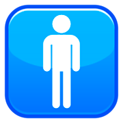 🚹 Emoji Banheiro Masculino na emojidex 1.0.34.