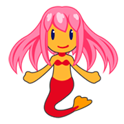 🧜‍♀️ Emoji Sirena en emojidex 1.0.34.