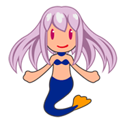 🧜🏼‍♀️ Emoji Sirena: Tono De Piel Claro Medio en emojidex 1.0.34.