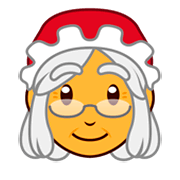 Emoji 🤶 Mamma Natale su emojidex 1.0.34.