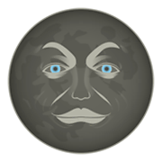 🌚 Emoji Neumond mit Gesicht emojidex 1.0.34.