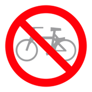 Fahrräder verboten emojidex 1.0.34.