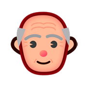 älterer Mann: mittelhelle Hautfarbe emojidex 1.0.34.