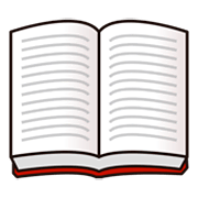 📖 Emoji offenes Buch emojidex 1.0.34.