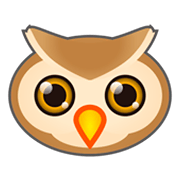 Emoji 🦉 Gufo su emojidex 1.0.34.