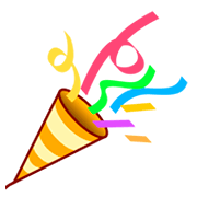 Emoji 🎉 Spara Coriandoli su emojidex 1.0.34.