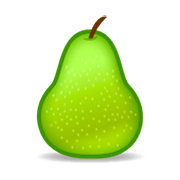 Emoji 🍐 Pera su emojidex 1.0.34.