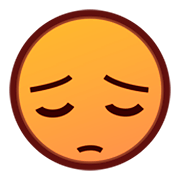 Emoji 😔 Faccina Pensierosa su emojidex 1.0.34.