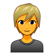 Émoji 👱 Personne Blonde sur emojidex 1.0.34.
