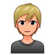 Emoji 👱🏼 Persona Bionda: Carnagione Abbastanza Chiara su emojidex 1.0.34.