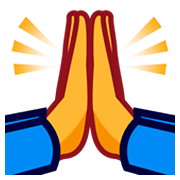 Émoji 🙏 Mains En Prière sur emojidex 1.0.34.