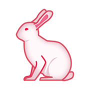 Emoji 🐇 Coniglio su emojidex 1.0.34.