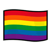 🏳️‍🌈 Emoji Bandera Del Arcoíris en emojidex 1.0.34.