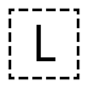 Lettera simbolo indicatore regionale L emojidex 1.0.34.