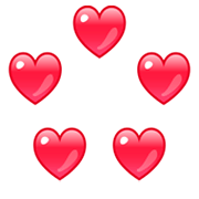 Corações Girando emojidex 1.0.34.
