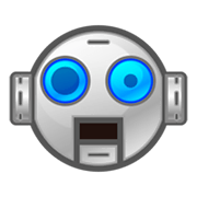 🤖 Emoji Rosto De Robô na emojidex 1.0.34.