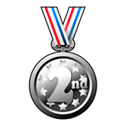 Médaille D’argent emojidex 1.0.34.