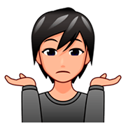 🤷🏼 Emoji Persona Encogida De Hombros: Tono De Piel Claro Medio en emojidex 1.0.34.