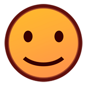 Émoji 🙂 Visage Avec Un Léger Sourire sur emojidex 1.0.34.