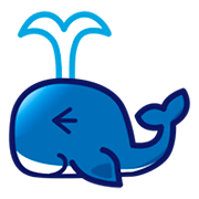 Emoji 🐳 Balena Che Spruzza Acqua su emojidex 1.0.34.