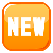 Emoji 🆕 Pulsante NEW su emojidex 1.0.34.