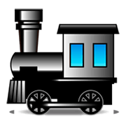 🚂 Emoji Locomotora De Vapor en emojidex 1.0.34.