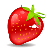🍓 Emoji Fresa en emojidex 1.0.34.