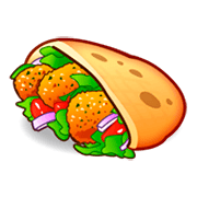 🥙 Emoji Pão Recheado na emojidex 1.0.34.