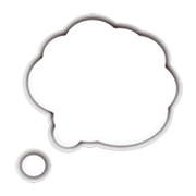 Emoji 💭 Nuvoletta su emojidex 1.0.34.