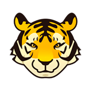 Emoji 🐯 Muso Di Tigre su emojidex 1.0.34.