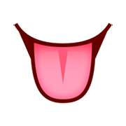 Emoji 👅 Lingua su emojidex 1.0.34.