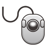 Emoji 🖲️ Trackball su emojidex 1.0.34.