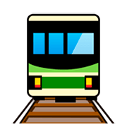 🚆 Emoji Tren en emojidex 1.0.34.