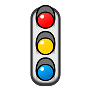 🚦 Emoji vertikale Verkehrsampel emojidex 1.0.34.
