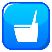 Emoji 🚾 Simbolo Del WC su emojidex 1.0.34.