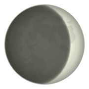 Emoji 🌒 Luna Crescente su emojidex 1.0.34.