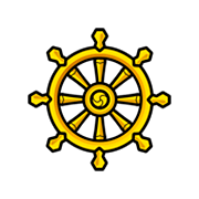 ☸️ Emoji Roda Do Dharma na emojidex 1.0.34.