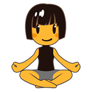 Emoji 🧘‍♀️ Donna In Posizione Del Loto su emojidex 1.0.34.
