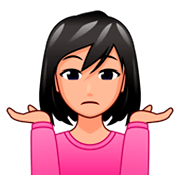 Emoji 🤷🏼‍♀️ Donna Che Scrolla Le Spalle: Carnagione Abbastanza Chiara su emojidex 1.0.34.