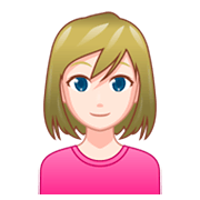 Émoji 👩🏻 Femme : Peau Claire sur emojidex 1.0.34.