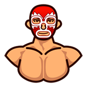 Personas Luchando, Tono De Piel Medio emojidex 1.0.34.