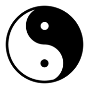 Émoji ☯️ Yin Yang sur emojidex 1.0.34.