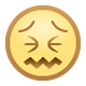 Emoji 😖 Faccina Frustrata su Facebook 1.0.